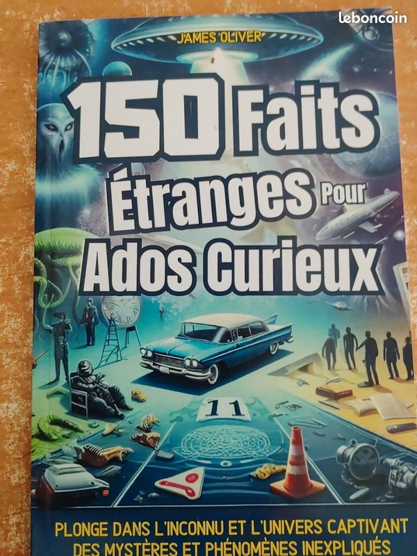 Livre 150 faits étranges ados curieux (image 1)