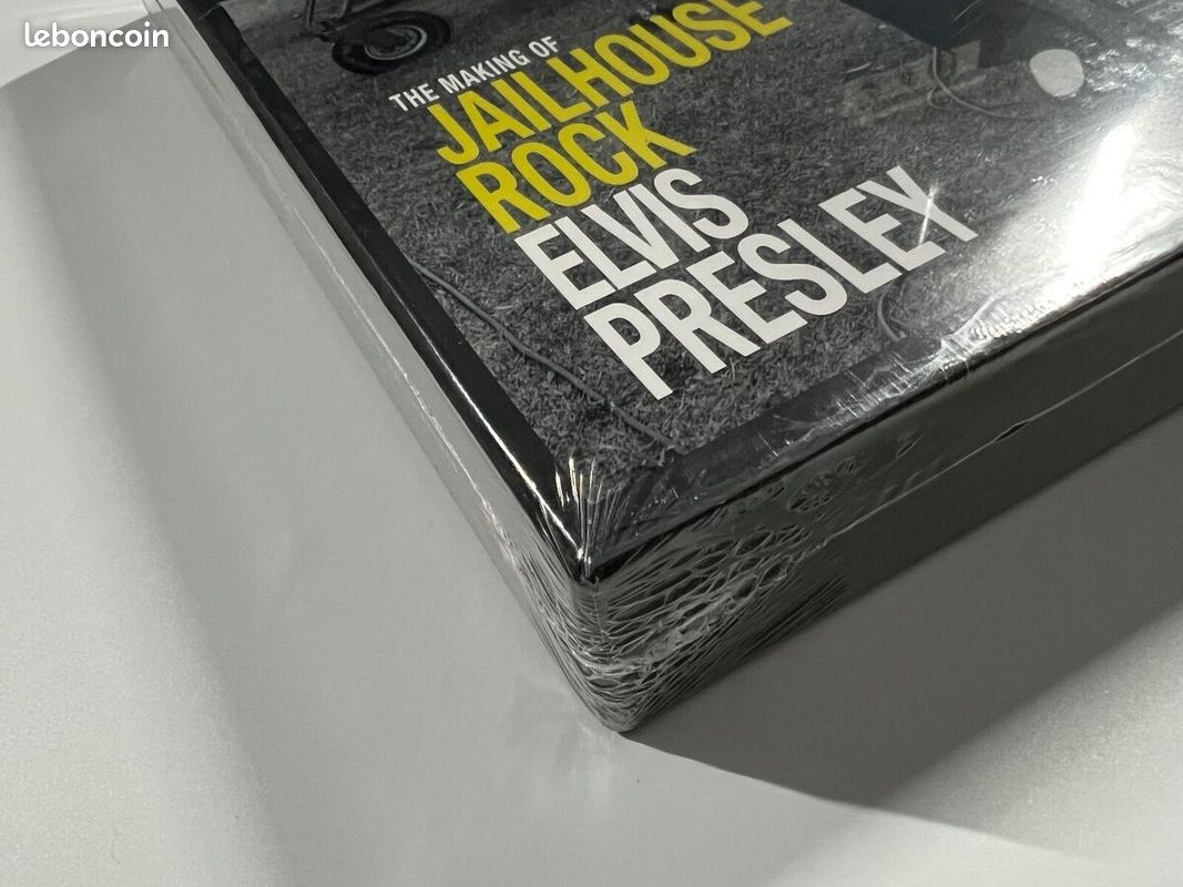 Elvis Presley The Making Of Jailhouse Rock Radio Recorders Studio-Mgm Soundstage Hollywood Avril Mai Juillet 1957 Box 2 livres couverture rigide 365 Pg-85 Pg 3 Cd Soundboard Vinyl 45 Tours Scellé Rare (image 6)