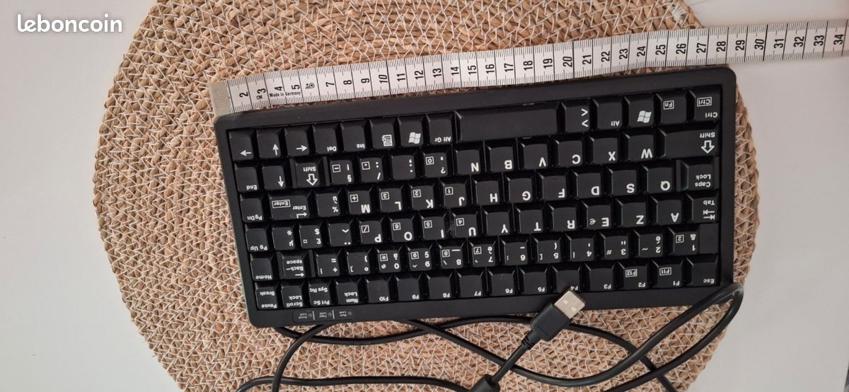 CLAVIER COMPACT CHERRY USB-A std (image 1)