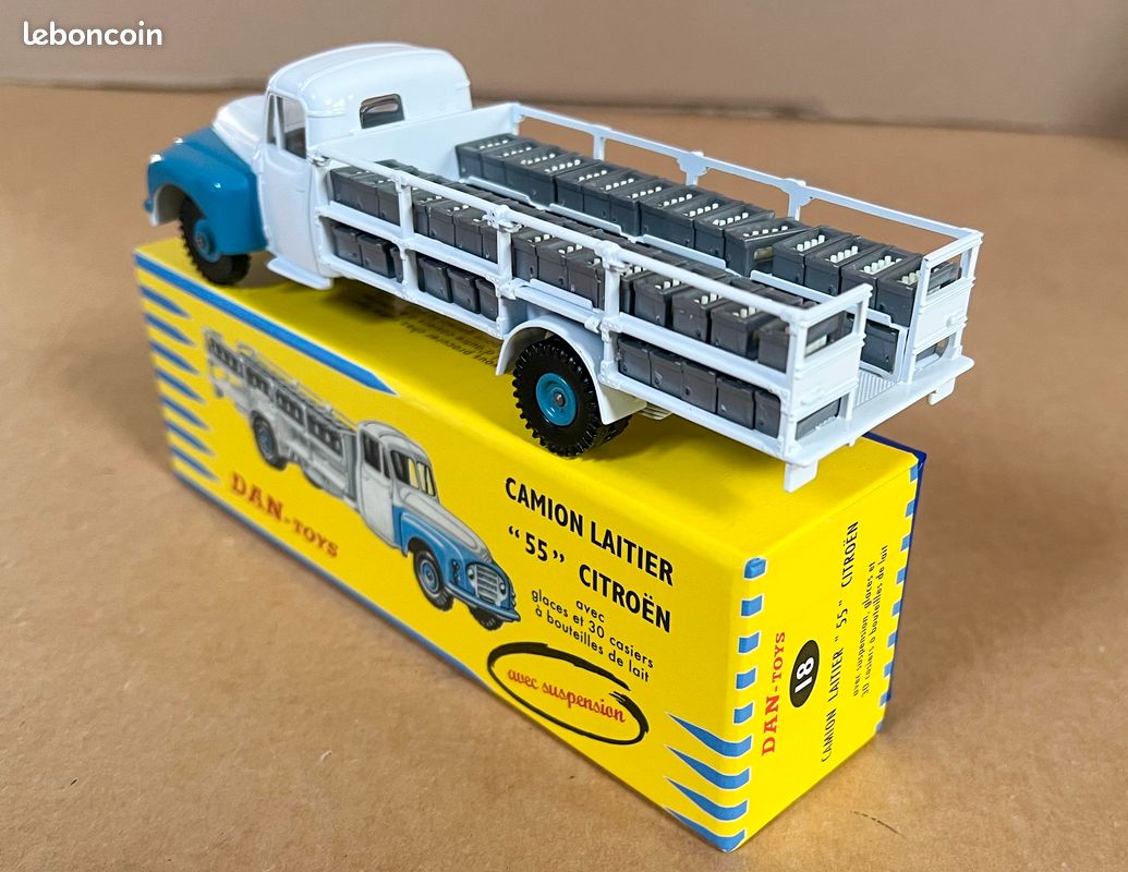 CAMION CITROEN T 55 A avec sa semi Fourgon CITROEN au 1/43 EUR 22,00