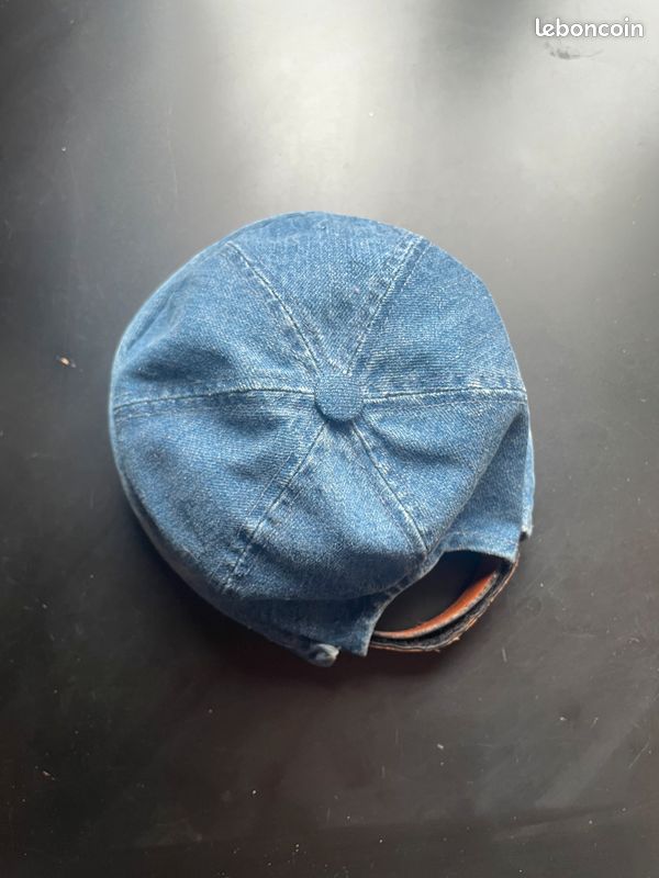 Bonnet docker en denim - marque Béton Ciré (image 3)