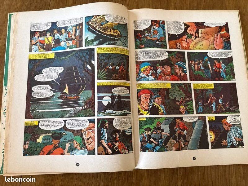Le vaisseau fantôme- Barbe- Rouge EO 1966 (image 5)