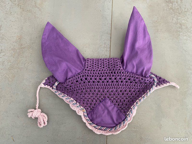 Bonnet anti-mouches pour poneys et chevaux HKM Competition