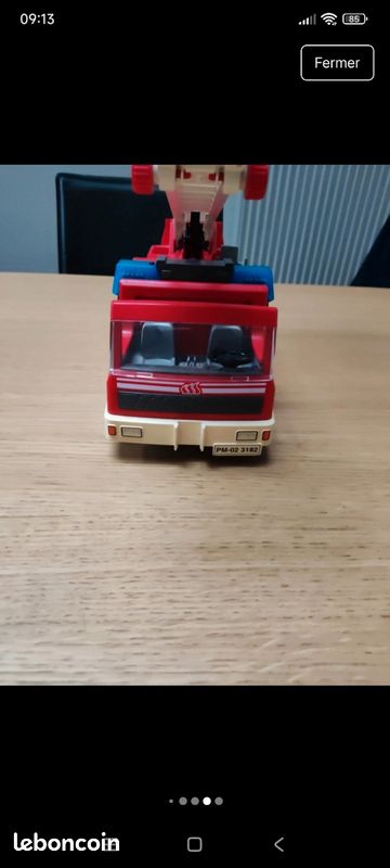 Camion pompier playmobil (image 5)