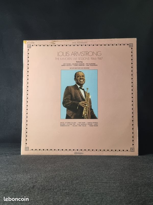 Lot 5 disques vinyles de Louis Armstrong (image 5)