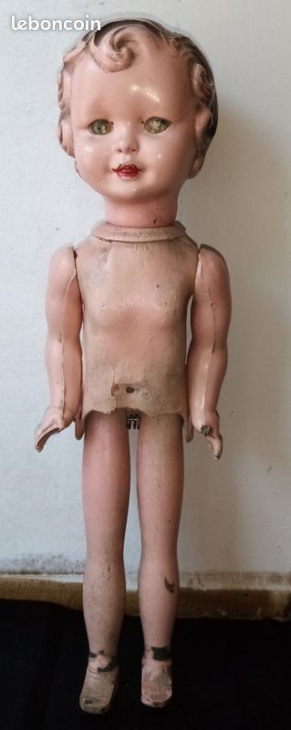 POUPÉE ANCIENNE GÉGÉ,32CM Yvette EUR 50,00 - FR
