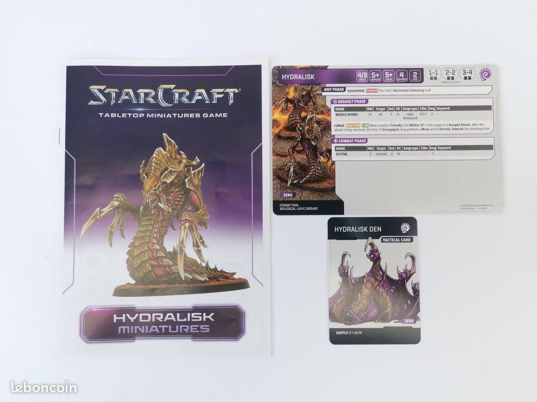 Boite d'Hydralisks pour StarCraft le jeu de figurines (TMG : The Miniatures Game) (image 4)