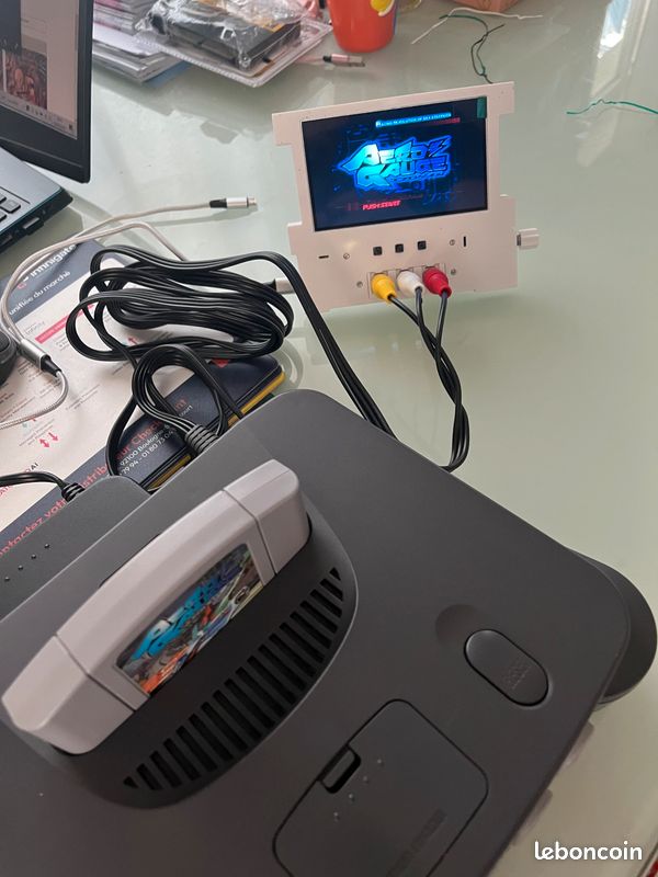 Console Nintendo 64 Noir Jap + 2 jeux + Jumper Pack - en boite (image 6)
