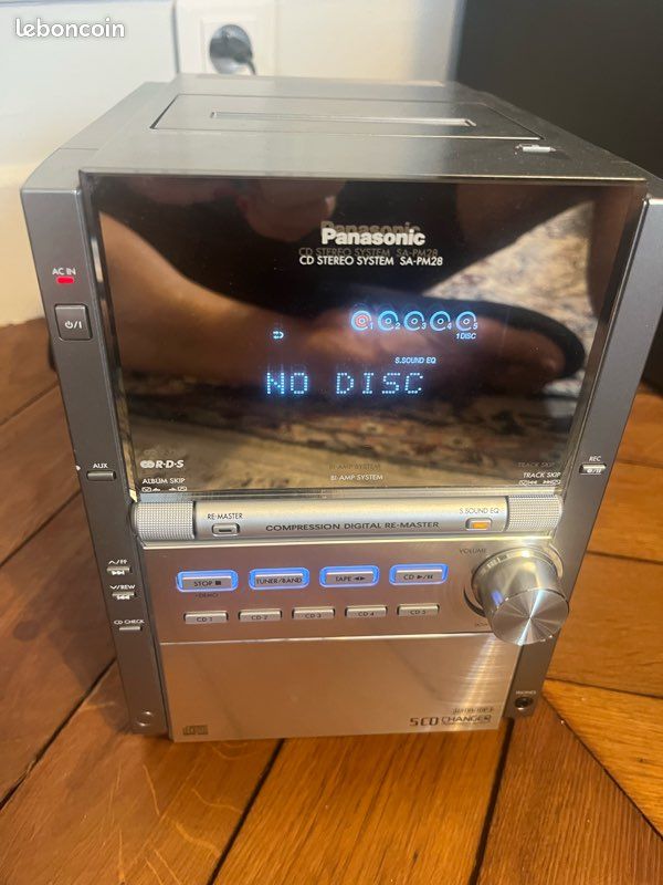 CHAINE HIFI Panasonic Stereo AM/FM 5CDS Changer + Cassette (image 5)