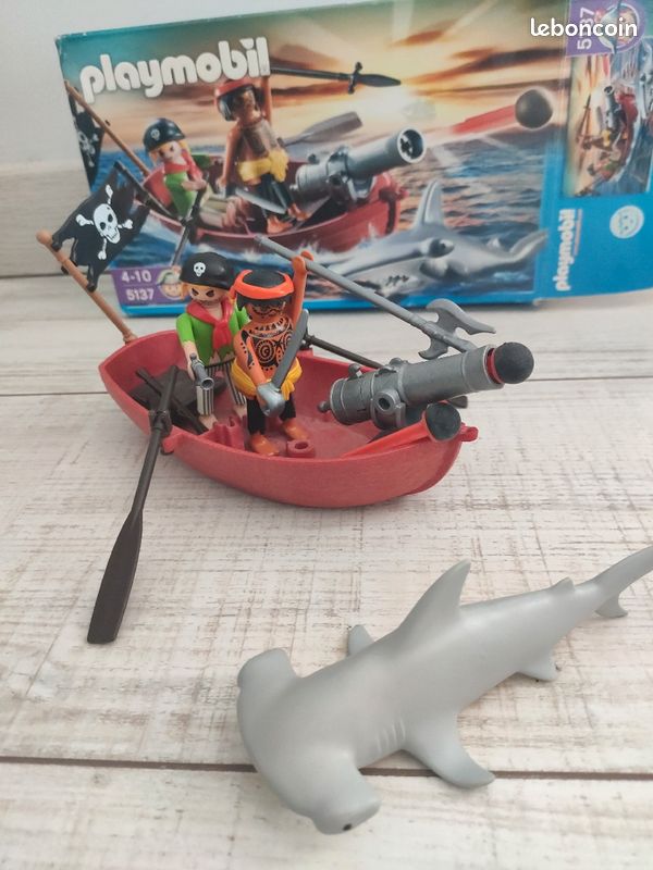 Playmobil 5137 marque des pirates avec requin-marteau (image 2)