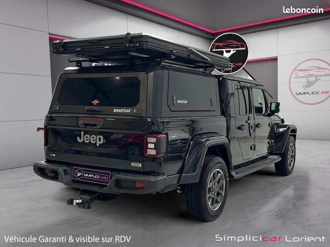 JEEP GLADIATOR 3.0 V6 MULTIJET 264ch OVERLAND Hard top Regulateur adaptatif Sieges chauffant Garantie Constructeur (image 8)