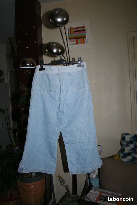 🌸 SCHOOL RAG Jean jambes larges cropped Taille 38/ 40 🌸 (image 2)