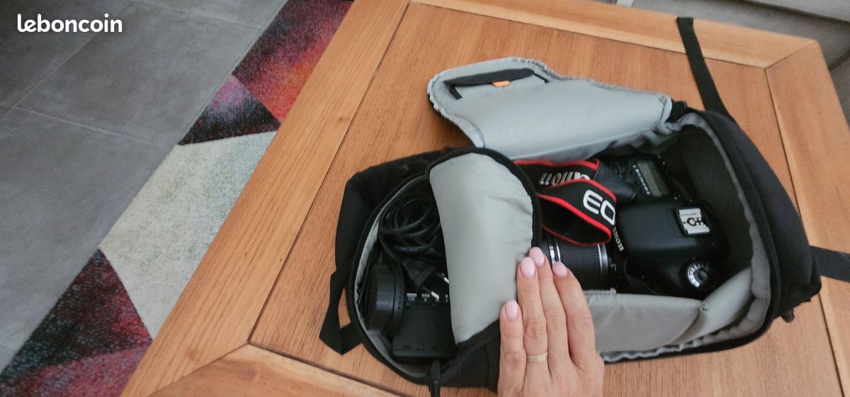 Canon EOS 7D + objectif Canon 18-200 IS + 3 batteries + sacoche – 18 085 déclenchements (image 6)