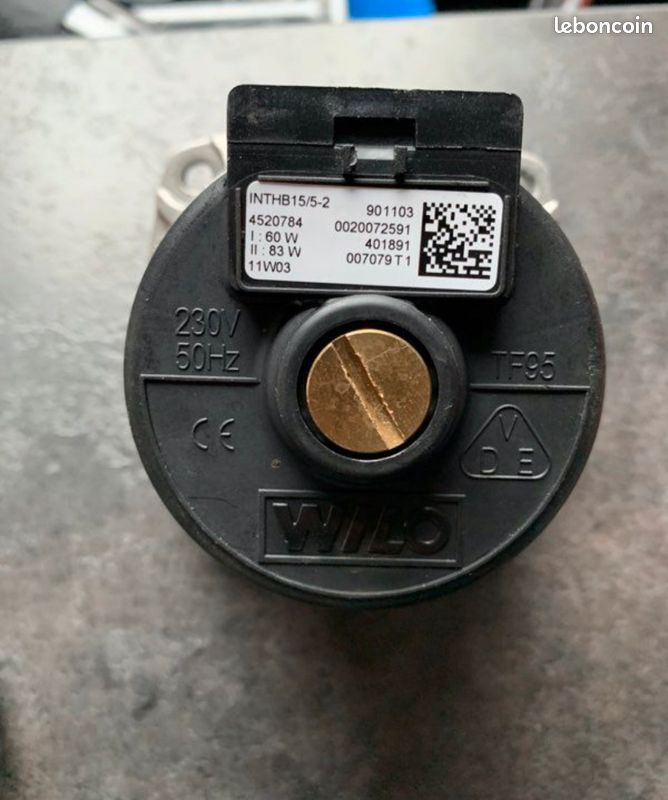 Pompe pour chaudière gaz à condensation (image 2)