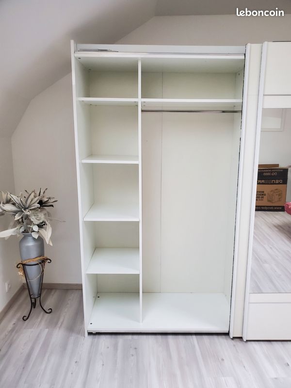 Vend armoire laqué blanche (image 3)