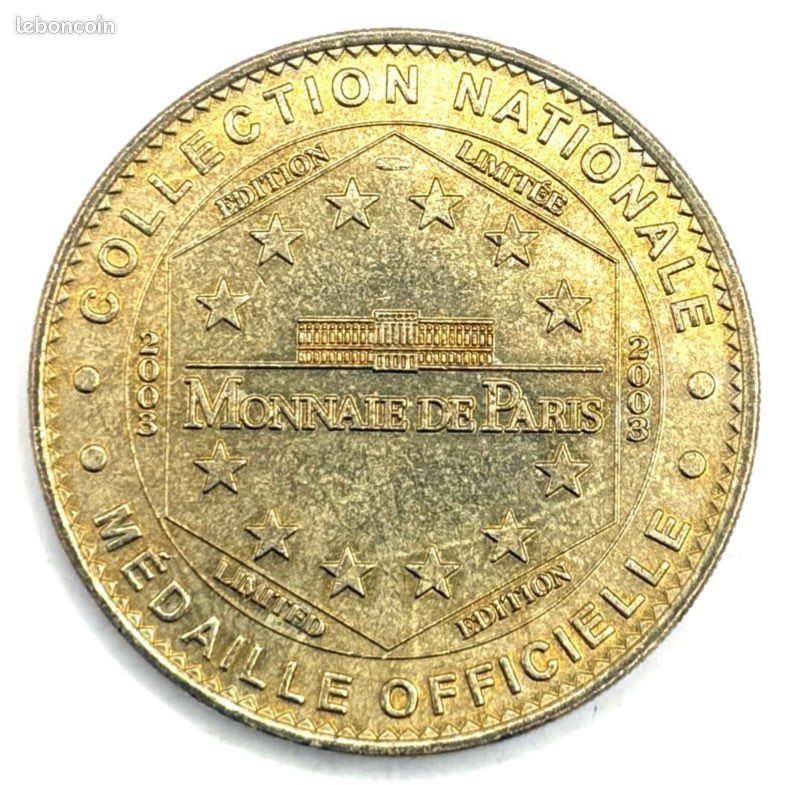 Medaille mont saint michel dans monnaies de paris