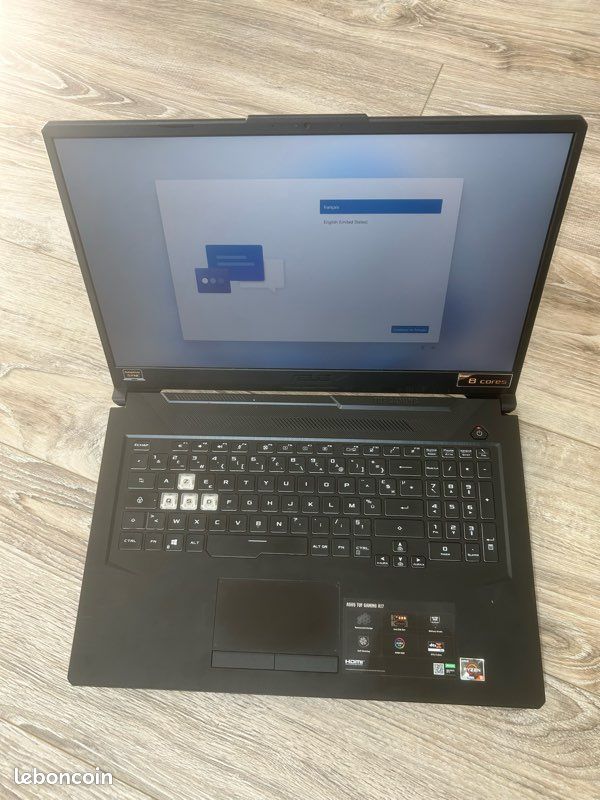 PC Gamer Portable - ASUS TUF GAMING A17 (image 1)