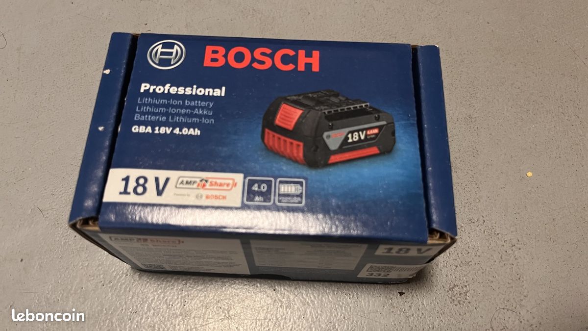 Batterie Bosch - Bricolage