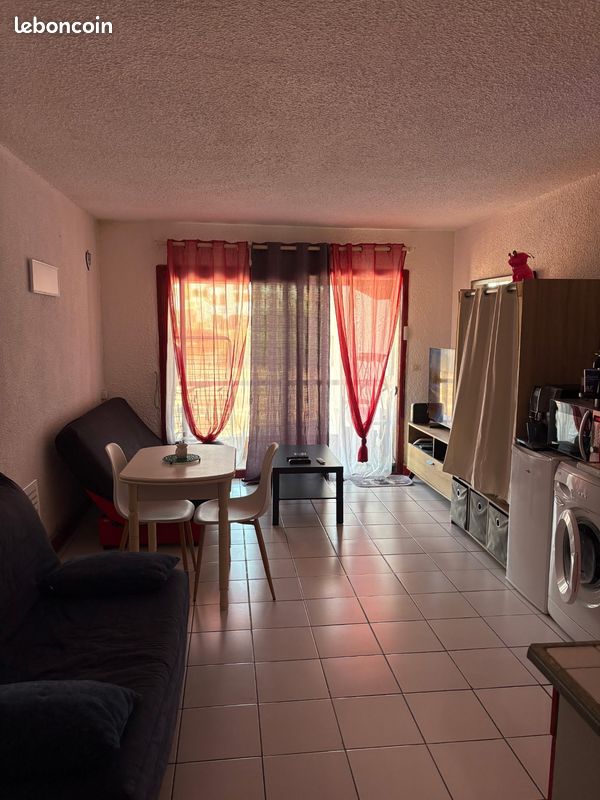 Appartement 1 pièce 27 m² · à Le Barcarès · 27 m² · 560 €/mois