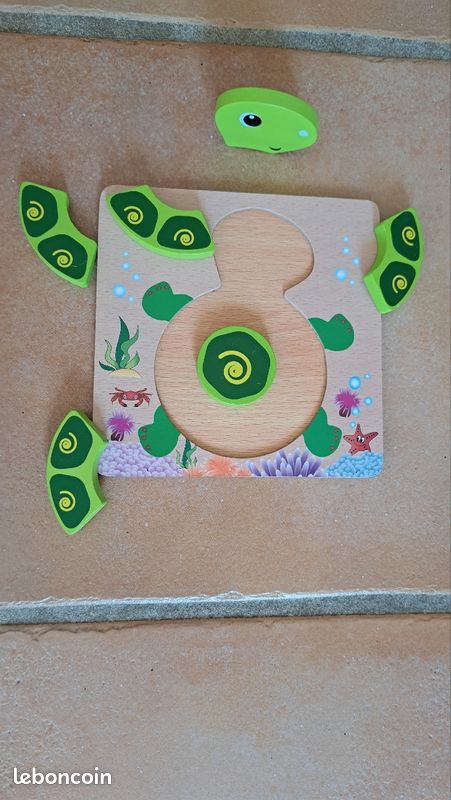 Lot 4 puzzle en bois (image 5)