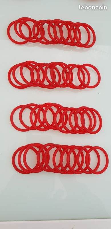 Embouts + anneaux de tringles à rideaux (image 3)