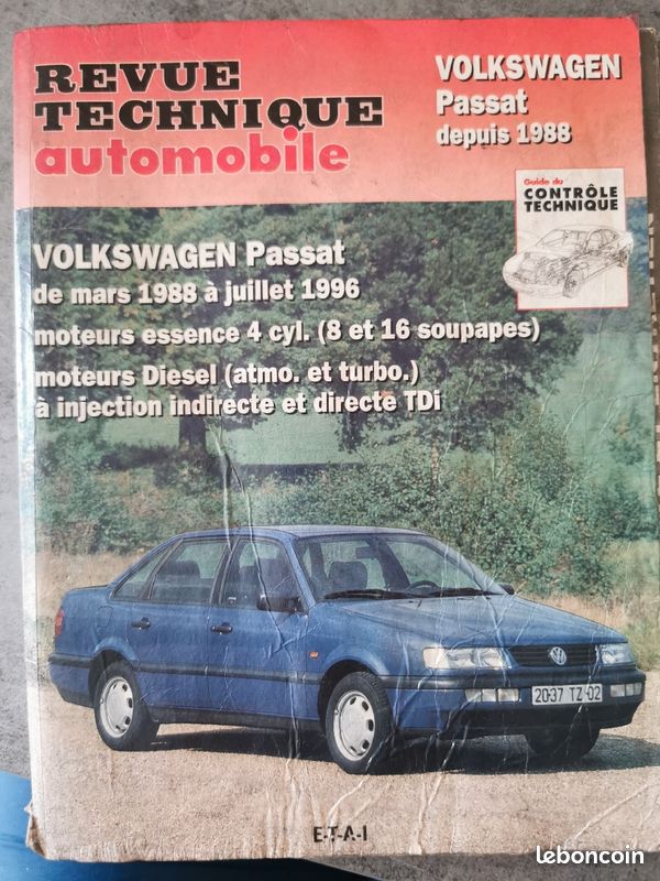 Revue technique automobile Volkswagen Passat depuis 1988 (image 1)