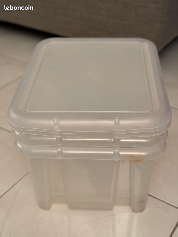 Lot 3 boîtes plastiques (image 2)