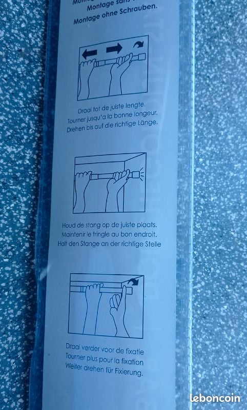 Tringle pour rideau de douche (image 2)