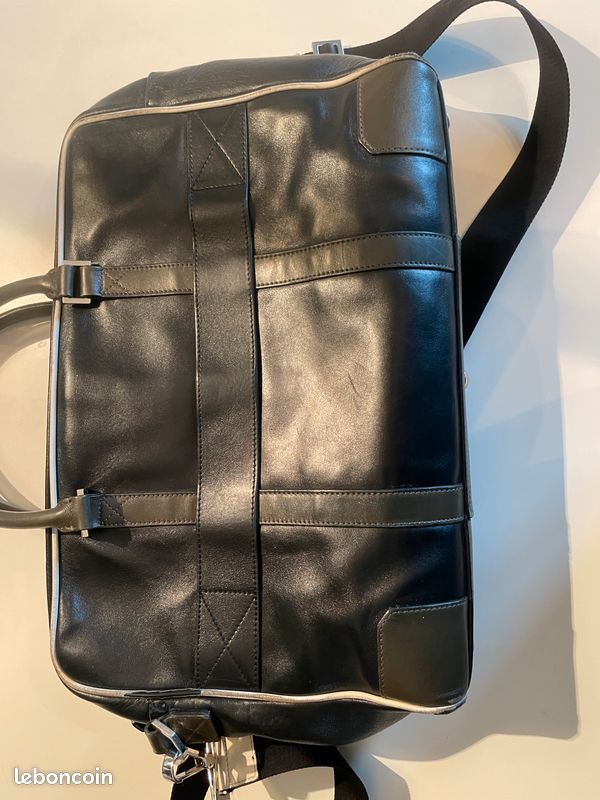 Porte Document Besace LANCEL noir (image 2)