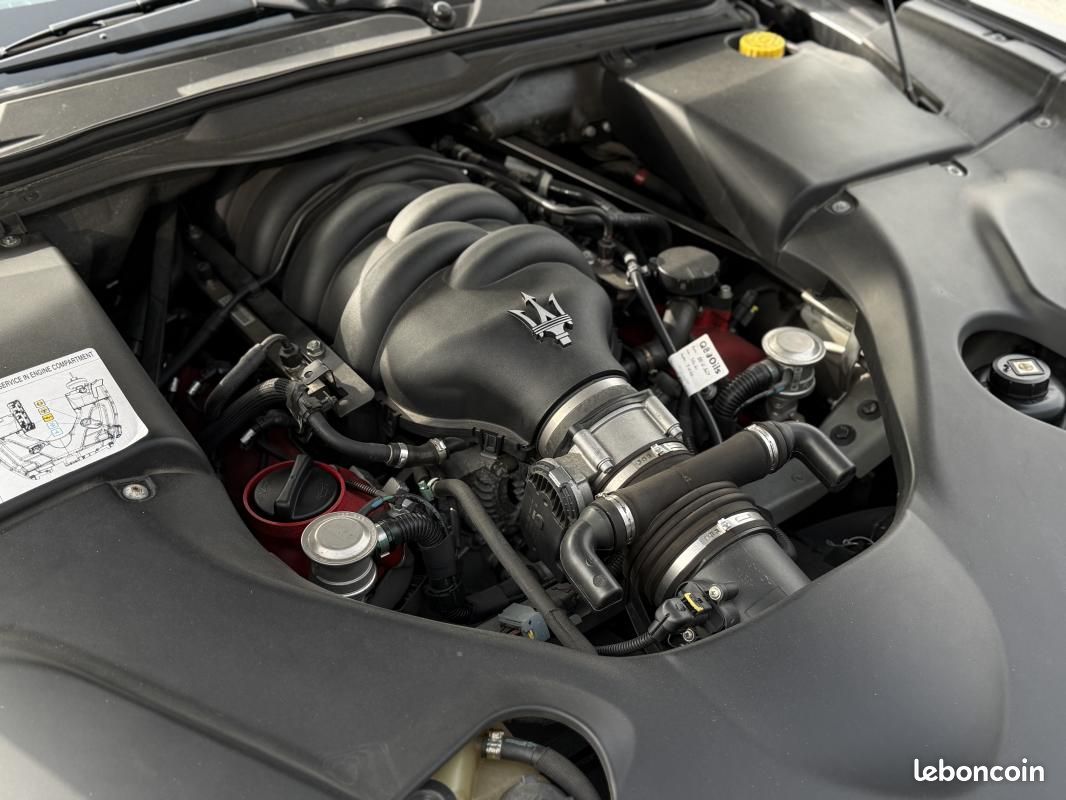 Maserati Grancabrio V8 4.7 440 CH BOITE ZF / FRANCAISE 3IEME MAIN REVISION POUR LA VENTE (image 18)