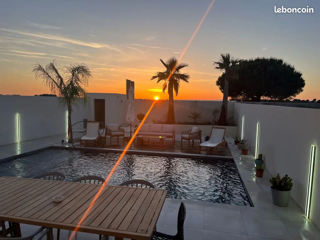 Villa contemporaine 2024 à 700 m de la mer • Piscine • Sans vis-à-vis (image 14)