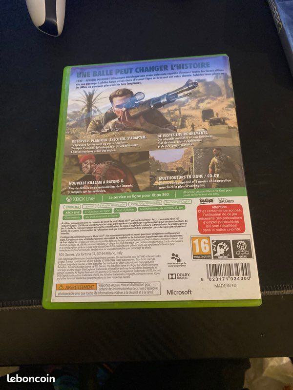 Jeux Xbox 360 sniper élite 3 (image 2)