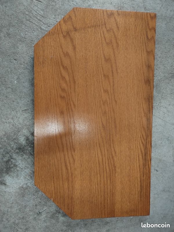 Plateau tv tournant en bois (image 1)