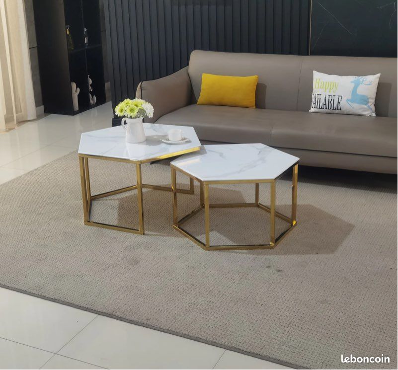 Table basse Gigogne Hexagonale (image 6)