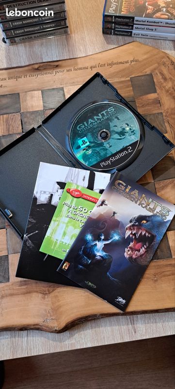 Jeu PS2 Giants Citizen Kabuto - Version PAL - Bon état Complet - Sortie 2002