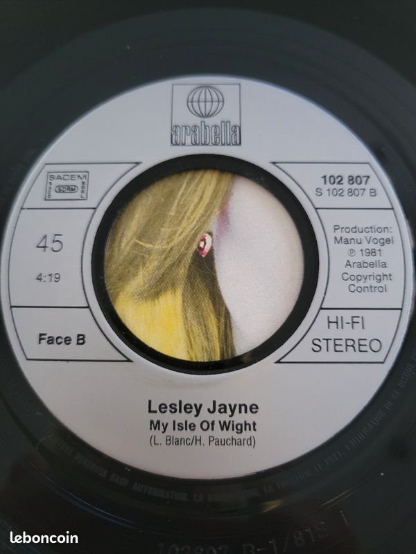 Vinyle lesley jane 45-tours (image 6)