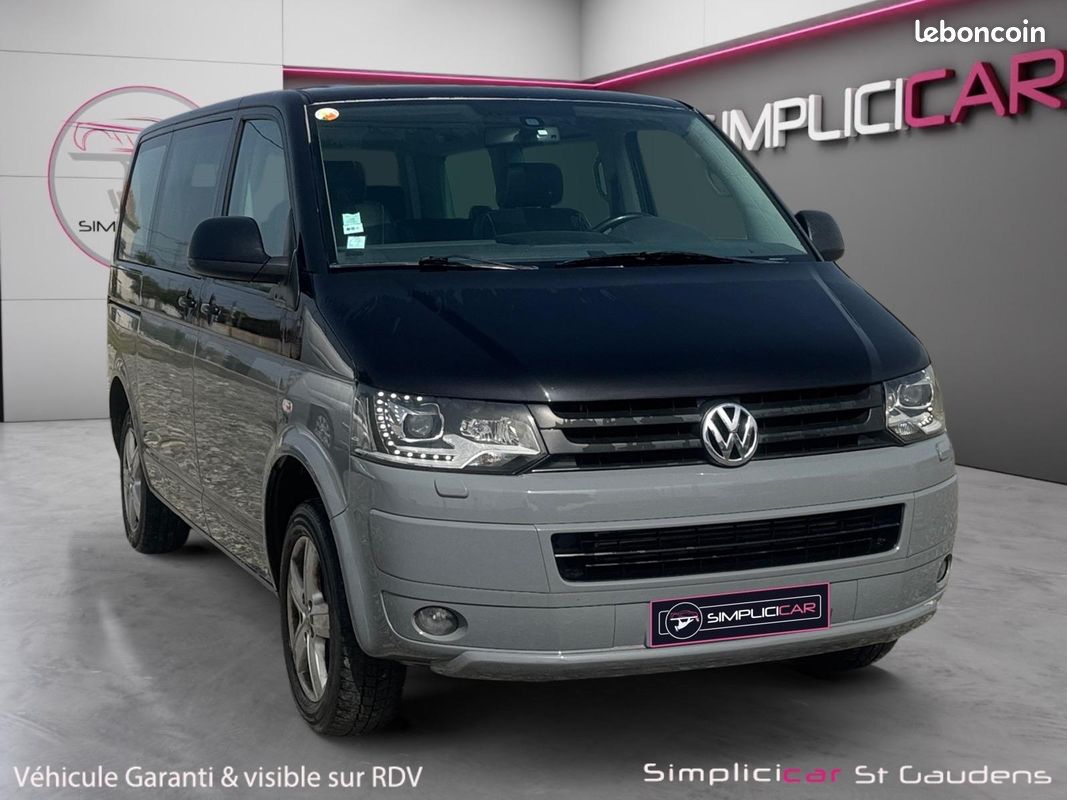 VOLKSWAGEN MULTIVAN T5 2.0 TDI 180CV 4 MOTION PANAMERICANA 198Ch Camera de recul Toit ouvrant Sieges chauffants Garantie 12 mois (image 1)