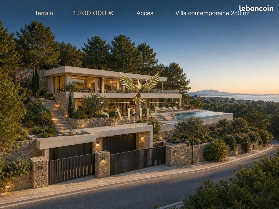 Terrain 2000 m² · à Bandol · 2 000 m² · 1 300 000 €