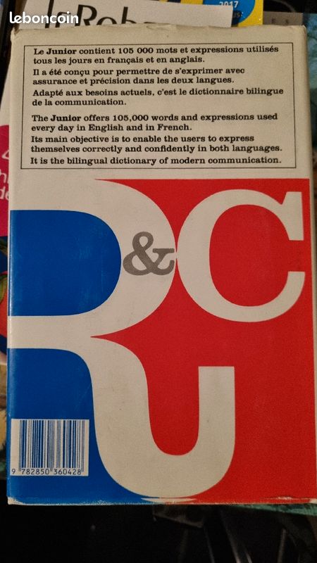 Dictionnaire anglais (image 3)