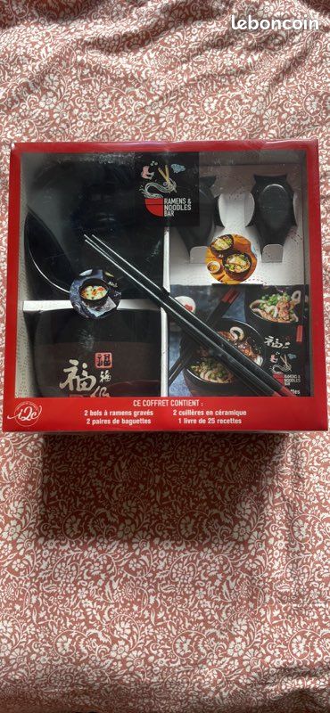 Kit “Ramen & Noodles Bar” – Jamais ouvert, état neuf (image 1)