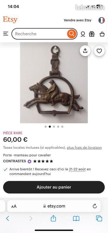 Patères anciens cavalier (image 5)