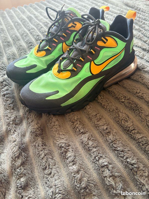 Jaune Nike React 270 Vert Ensemble Air Max Chaussures