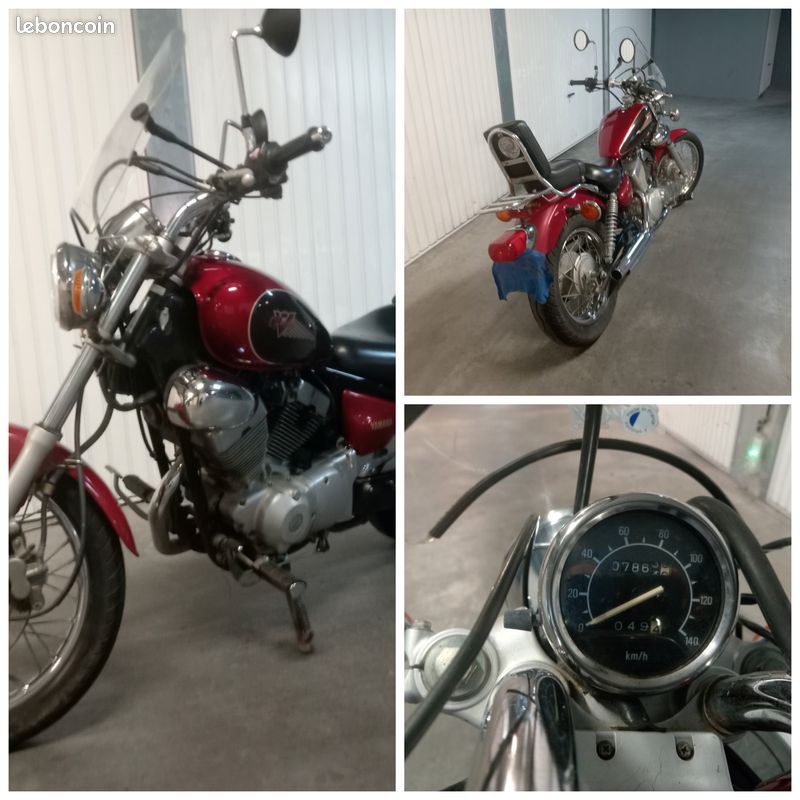 Boîte De Vitesses Pour Yamaha 125 Virago - Pièce D'occasion En état Fonctionnel - Pour Réparation Ou Rechange