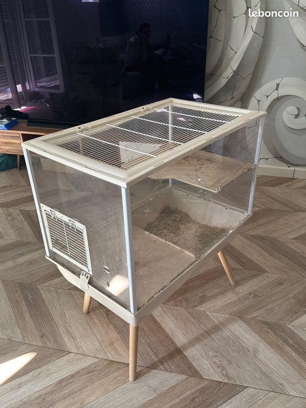 Cage lapin nain deux étages (image 1)