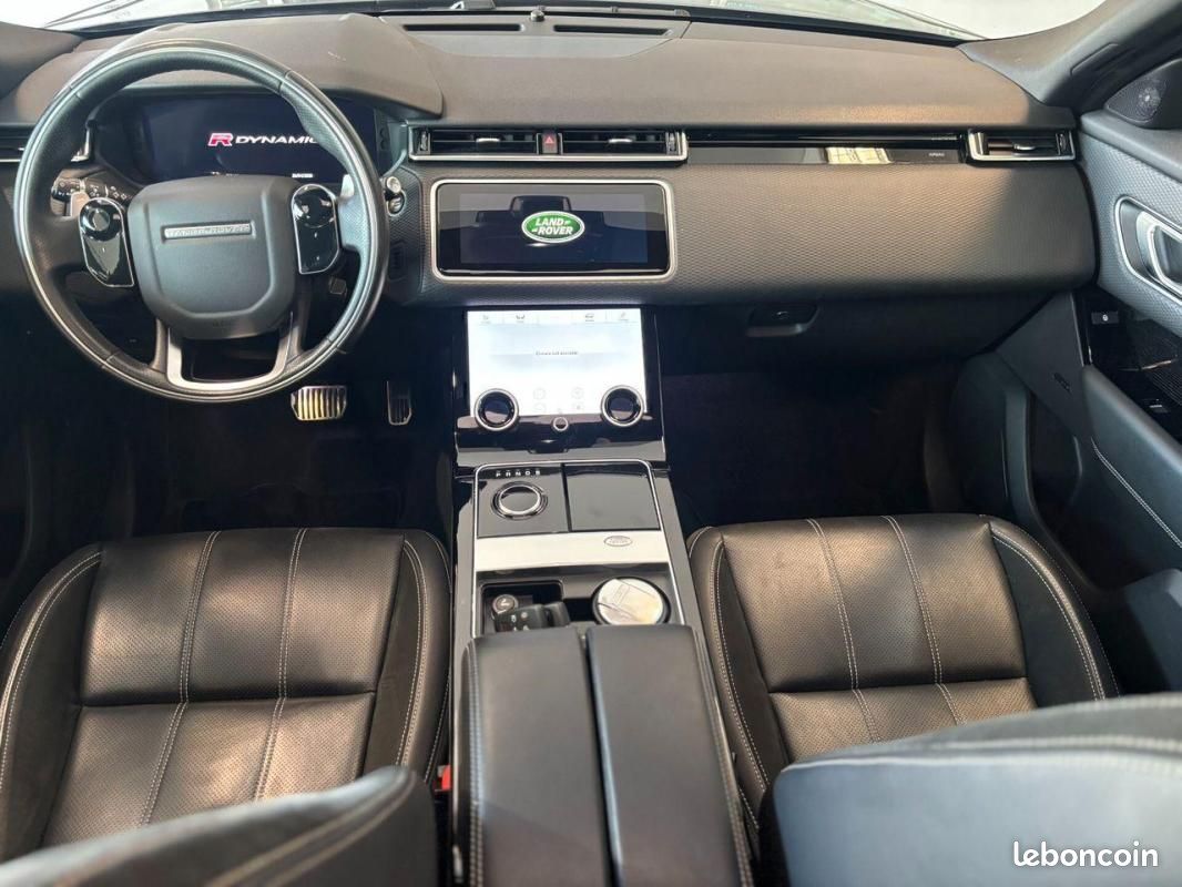 Land Rover Range Rover Velar 3.0 V6 SD6 R-DYNAMI 300 CH BVA - PACK SPORT TOIT OUVRANT PANORAMIQUE (image 9)