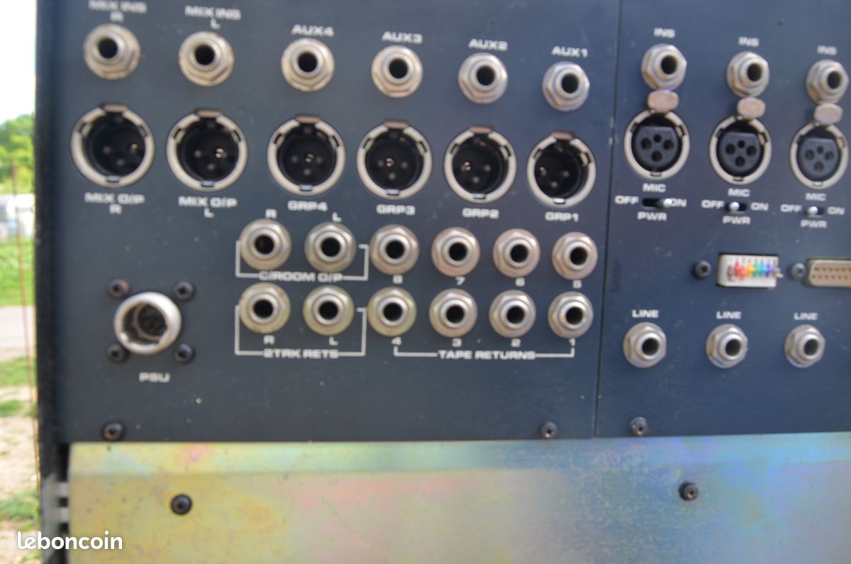 Console de mixage et amplificateur SOUNDCRAFT 200BVE 8x4x2 (image 4)