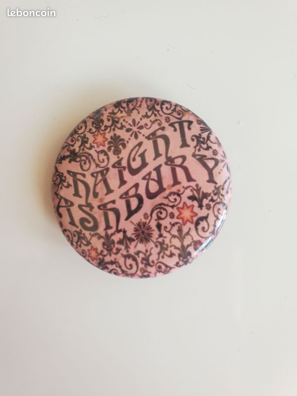 3 Badges/pins assortis du quartier Haight Ashbury de San Francisco (image 4)