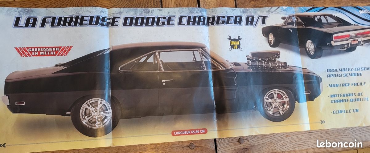 Dodge Charger R/T Fast & Furious – Altaya Échelle 1/8 – Packs #4-10 – Neuf