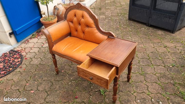 manfque fauteul téléphone | Vntage bench, Chase lounge, Gossp bench