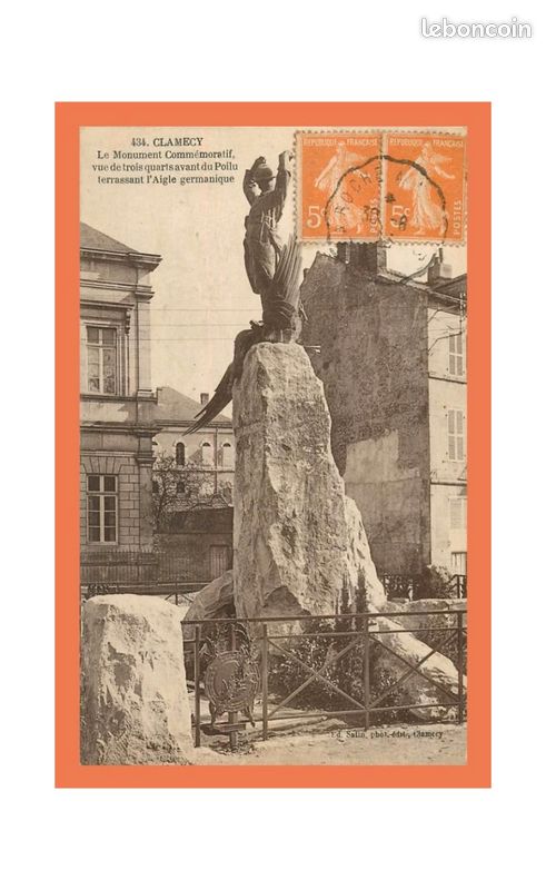A533 / 651 58 - Clamecy Le Monument Commemoratif (image 1)